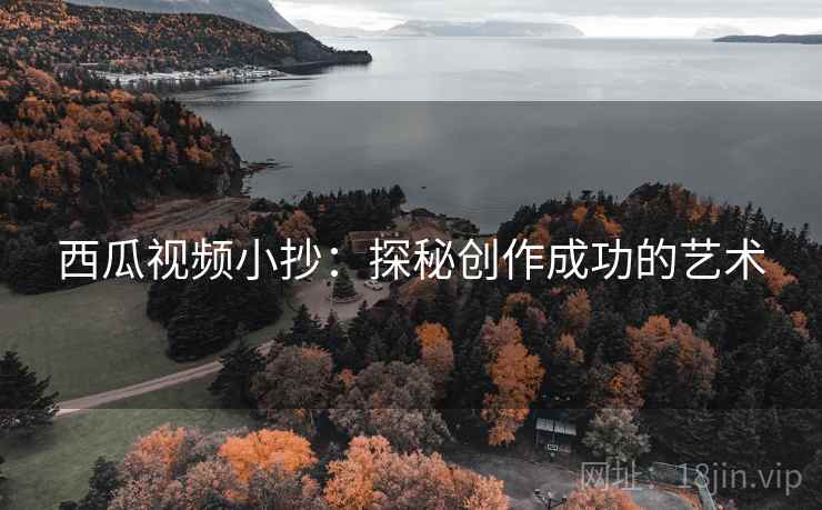 西瓜视频小抄：探秘创作成功的艺术  第2张